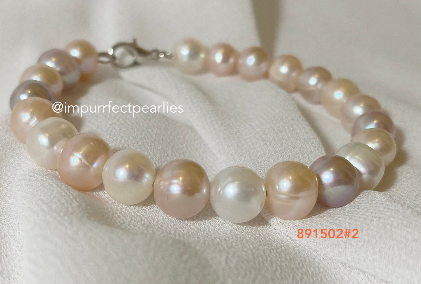 Fresh water white Pearls Design 2